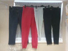 WOMENS SHORT BUNDLE SIZE UK 14 16 4 PAIRS JOBLOT JEANS JOGGERS PETITE