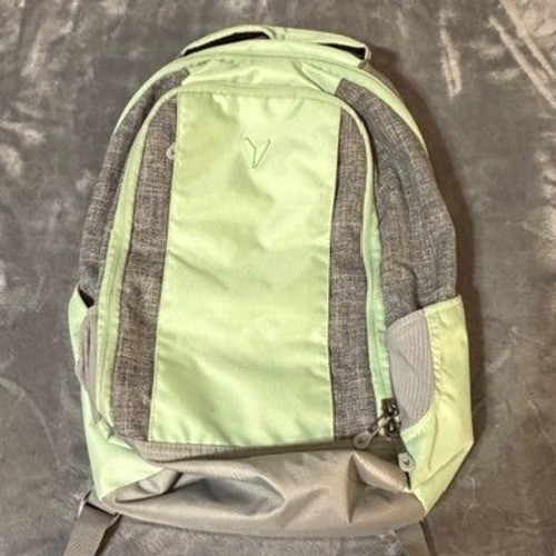 Light Green Gray Adult Youth School Travel Bag Laptop Bag