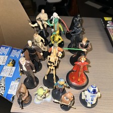 Star Wars Disney Lucas Films LTD. Figures On Stands Cake Toppers LOT 19