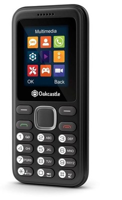 Tastenhandy mit Radio & Mp3 Player, BT, Dual SIM, Oakcastle F100, GEPRÜFT