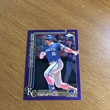 2025 Topps Chrome Logofractor Edition Hunter Renfroe Purple Refractors #/250