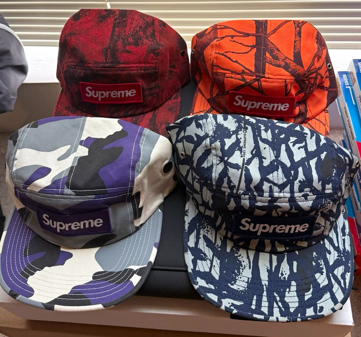 Supreme Multi-Color Camouflage 5 Panel Hats for Men for sale | eBay