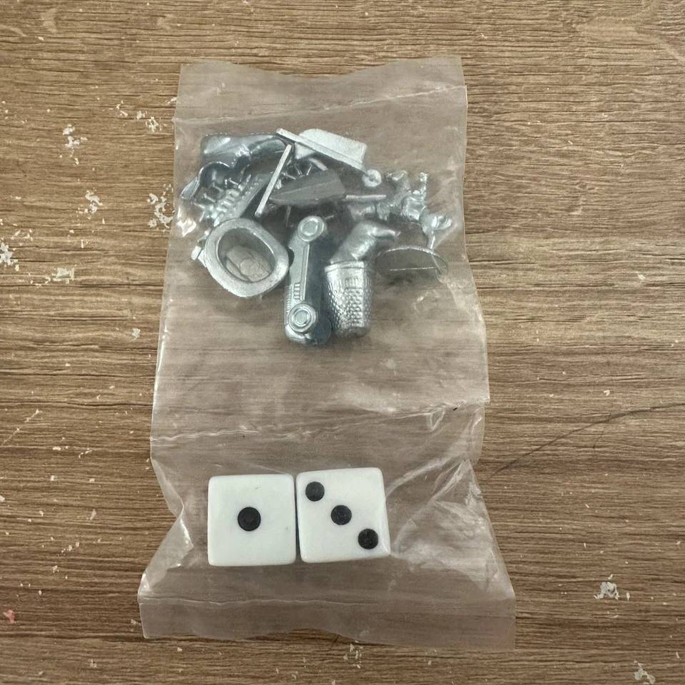 Monopoly Figures Replacement Part Dice New - Image 3 of 3