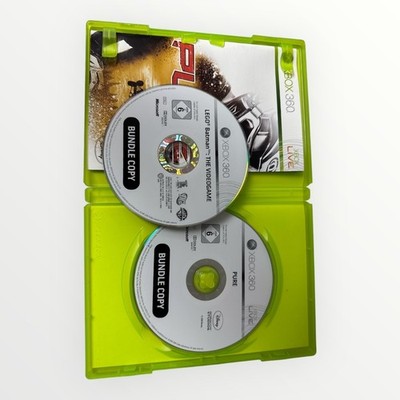 Pure und Lego Batman (Microsoft Xbox 360, 2013) mit Anleitung - gebraucht