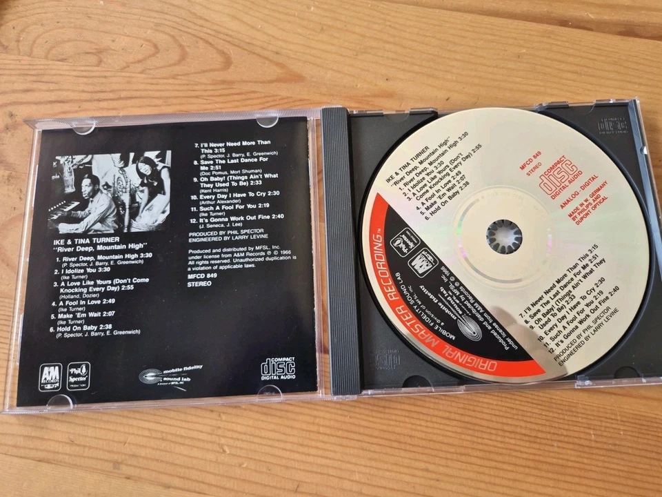 CD Original Master Recording MFCD 849 Ike & Tina Turner River Deep Mountain High - Bild 4 von 4