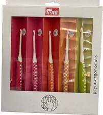Prym Ergonomic Crochet Hooks; Set of 5 (3.5mm...