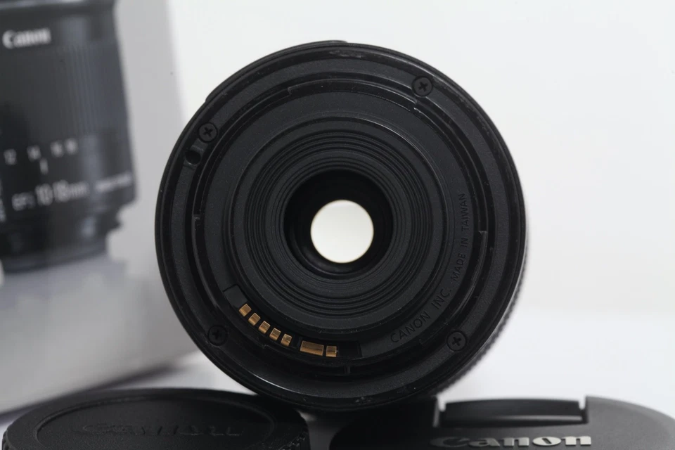 OBJETIVO CANON 10-18mm F/4,5-5,6 IS EF-S STM, EXCELENTE ESTADO. GRAN ANGULAR - Imagen 4 de 4