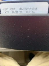 715985 Velvac 2020 Xg Mirror Head Assembly  Driver Side   Manual  Black