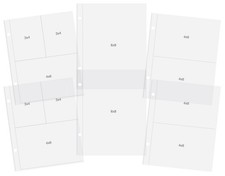 Simple Stories Sn p Pocket Pages For 6"X8" Binders 12/Pkg-Variety Pack