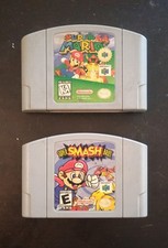Nintendo N64 Game Bundle Super Mario 64 And Super Smash Bros