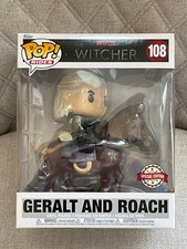 FIGURA FUNKO POP THE WITCHER GERALT AND ROACH #108 EDICIÓN ESPECIAL NUEVA EN CAJA