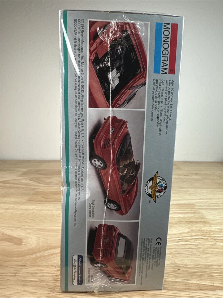 Nuevo de Lote Antiguo Monograma Escala 1/25 1994 Mustang Indy Pace Car Modelo Coche Kit Nuevo Foto 3 de 4