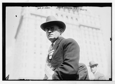 Photo:Sam. A. Debs, Labor parade