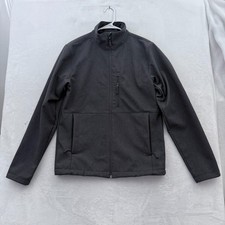 The North Face Apex Bionic Jacket Mens S Gray Full Zip Fleece Line