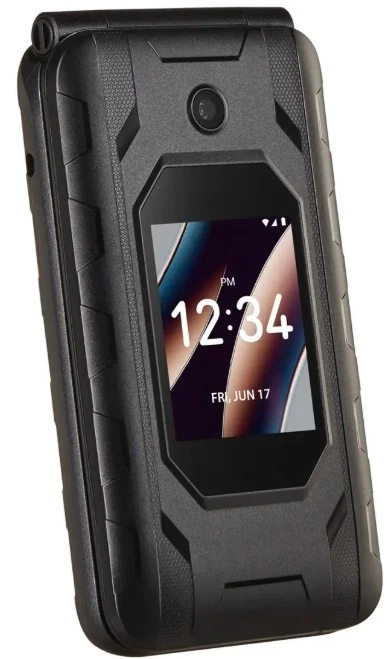 BLU Flex 8GB 4G LTE Flip Phone 2MP Camera [For Tracfone] Black | New Sealed - Image 3 of 4