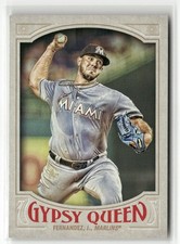 2016 TOPPS GYPSY QUEEN #33 JOSE FERNANDEZ MIAMI MARLINS