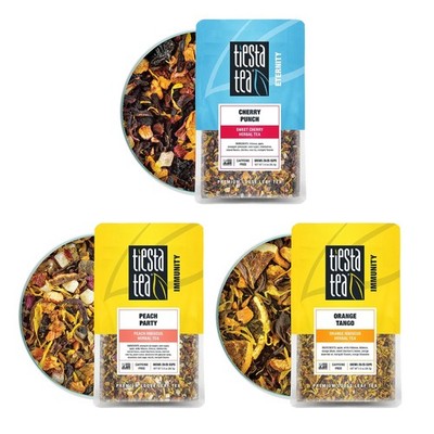 - Fruit Frenzy Trio, Loose Leaf, 3 Exotic Herbal Blends, Assorted Non-Caffein...