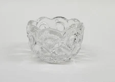 LG Wright Moon And Star Glass Crystal Clear Salt Dip Salt Cellar