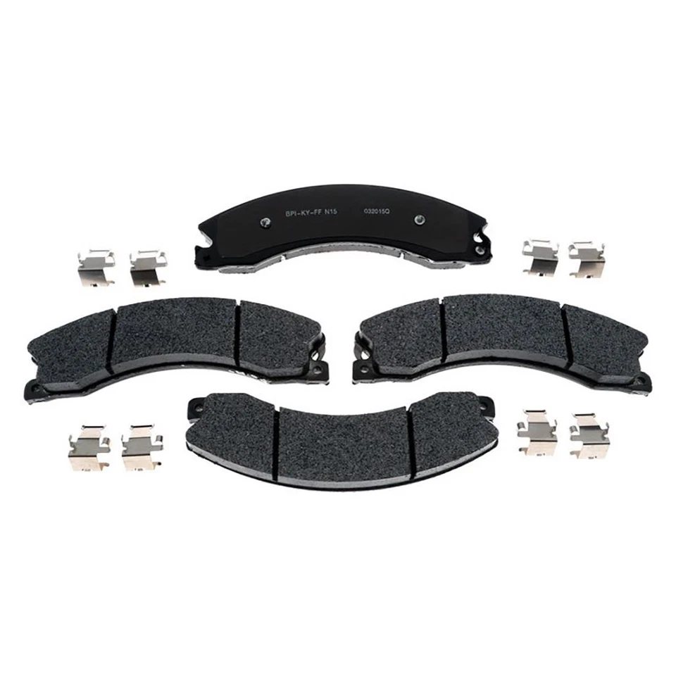 Rotores de freno traseros pastillas de freno metálicas para Chevrolet Silverado 3500 HD 2011-2014 Foto 2 de 4