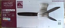Ashby Park 44" White Color Changing LED Light Ceiling Fan