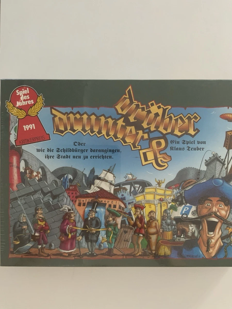 Jeu De Société Drunter & Drüber - Jeu De L'année 1991 - à Partir De 9 Ans - Occasion