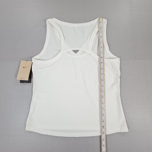 NIKE Womens Tennis Tank Top White Small Victory Court CV4784 100 - Picture 7 of 9