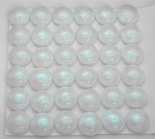 Lot 36 pcs round gorgeous DICHROIC earrings bracelet FUSED GLASS (BD2) CABOCHON