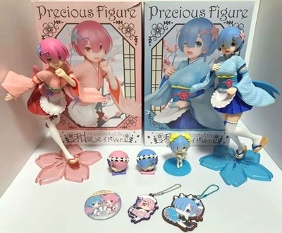 Re:Zero Figur Rem Ram Lot Anime Mini Figur Sammlung Set Limited Edition