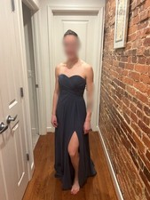 Bridesmaid Dress - Stormy Blue - Size A2