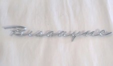 Vintage Rare 1958 1959 Chevrolet Biscayne Script Emblem Badge Oem Nice All Pins