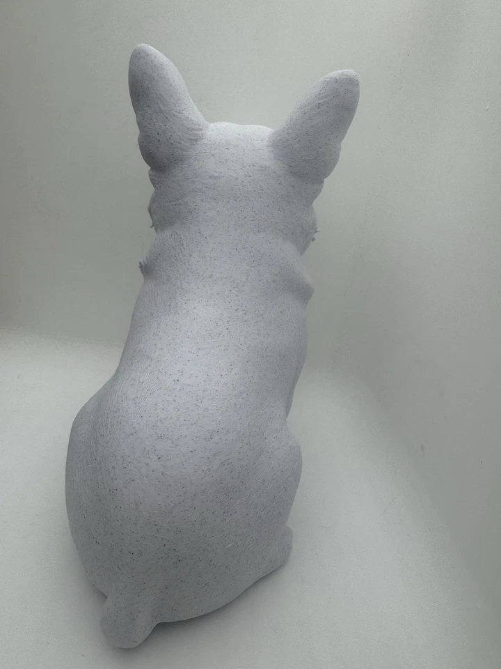 Статуэтка собаки корги милый домашний декор 6,5 дюйма пемброк валлийский корги фигурка акцент искусство - Изображение 4 из 4