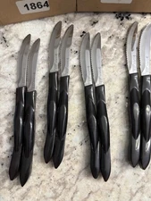 Set of 8 VGC Cutco Table Knives with (2) Brand New Trays
