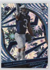 2023 Panini Chronicles Draft Picks Revolution Impact /149 Parker Washington 0it8