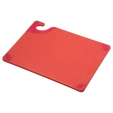 San Jamar Cbg912rd Cutting Board, Red 12 X 9 In.