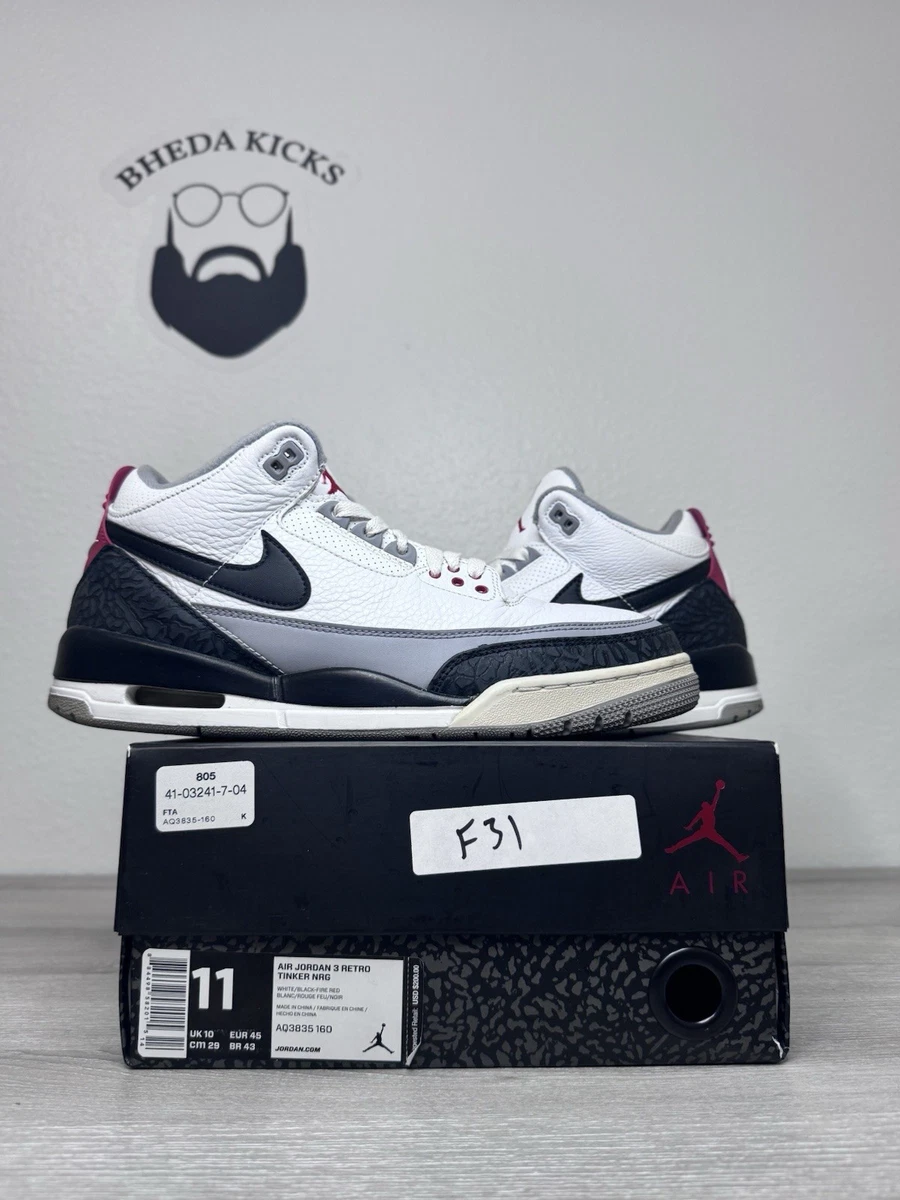 Jordan 3 Retro NRG Tinker 2018 for Sale | Authenticity Guaranteed