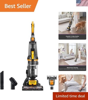 MaxSwivel Pro Lightweight Upright Vacuum for Effortless Pet Hair Cleaning