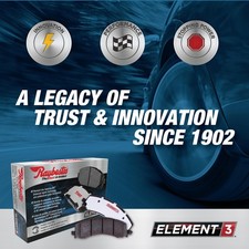 Raybestos Element3 Automotive Replacement Rear Brake Pad Set For Select Chevrole Raybestos Element3 Automotive Replacement Rear Brake Pad Set For Select Chevrole