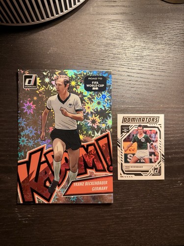 2025-26 Donruss Road to FIFA World Cup Kaboom & Base Card #25 Franz Beckenbauer
