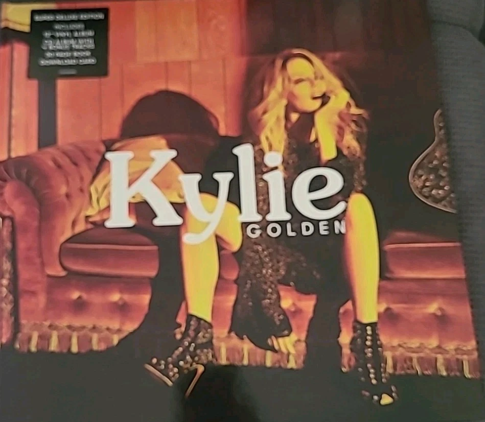 Kylie Minogue Golden Super Deluxe Edition LP + CD Art Karten + Buch  Neu in OVP - Bild 2 von 3
