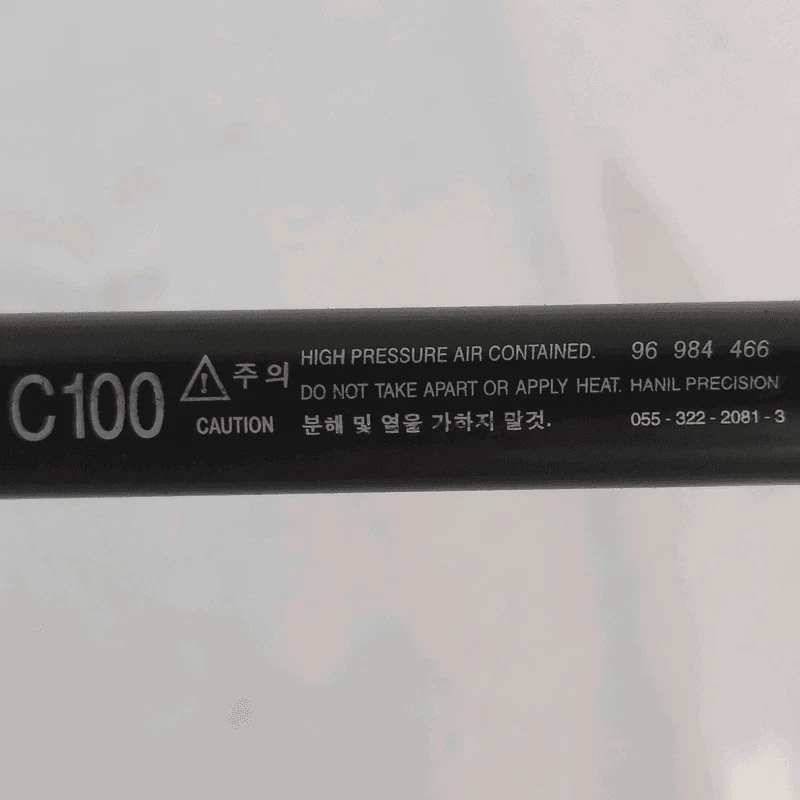 Dämpferstange der Hintertür. Links CHEVROLET (DAEWOO) CAPTIVA (C100) 2.4 16V SUV - Bild 4 von 4