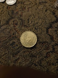 1999 FRANCE 20 Euro Cents