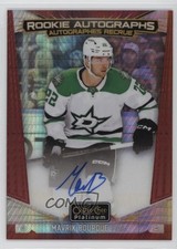 2024-25 O-Pee-Chee Platinum Rookie Red Prism 2/30 Mavrik Bourque #R-MB Auto 6hh