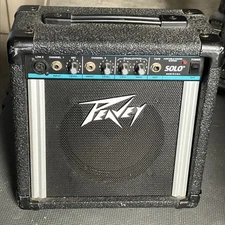Peavey Solo Battery Powered Guitar, Microphone Amp Amplifier, Portable, Travel