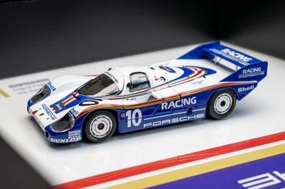 3D Frame Model Diecast Car Wall Art 1:43 Porsche 956 #2 J Mass