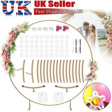 2M Round Circle Balloon Arch Kit Ring Frame Holder Stand Holder For Decor Party