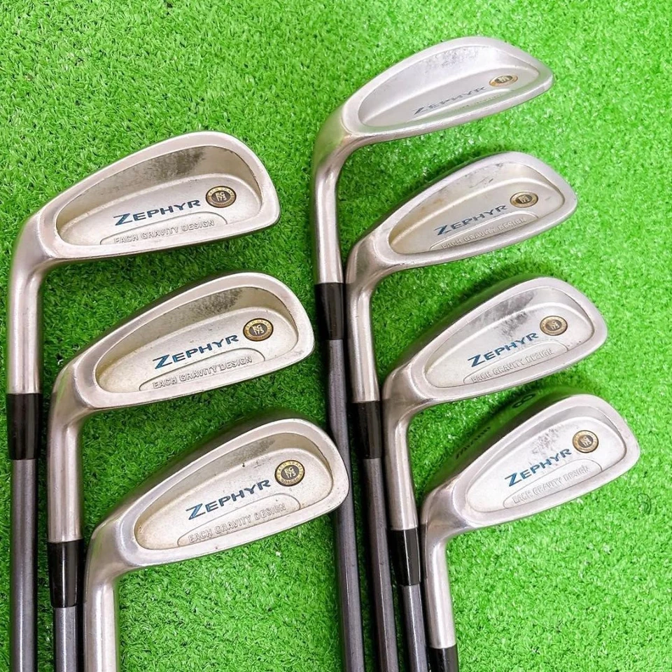 [Lefty / Ladies / Mizuno] ZEPHYR Iron Set 7pcs 5-6-7-8-9-P-S Graphite Shaft L - Image 2 of 4