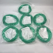 (7) Salter Green Oxygen Tubes w/ Connectors 25 Foot # 2025G-25 New Sealed