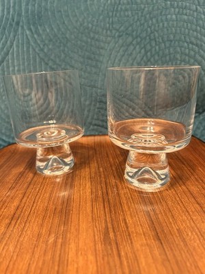 TOM DIXON Low Ball Tank Whiskey Glasses CLEAR Mid Century Modern - Dimple - 2