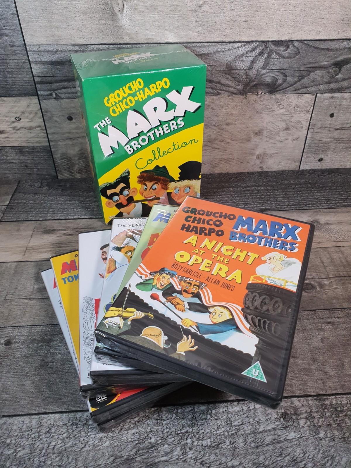 Marx Brothers Collection 6 Disc DVD Boxset  Groucho Harpo Chico 1930 Films *READ