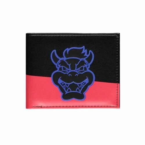 Carteras para hombres Cuero Nintendo con tarjeta de crédito